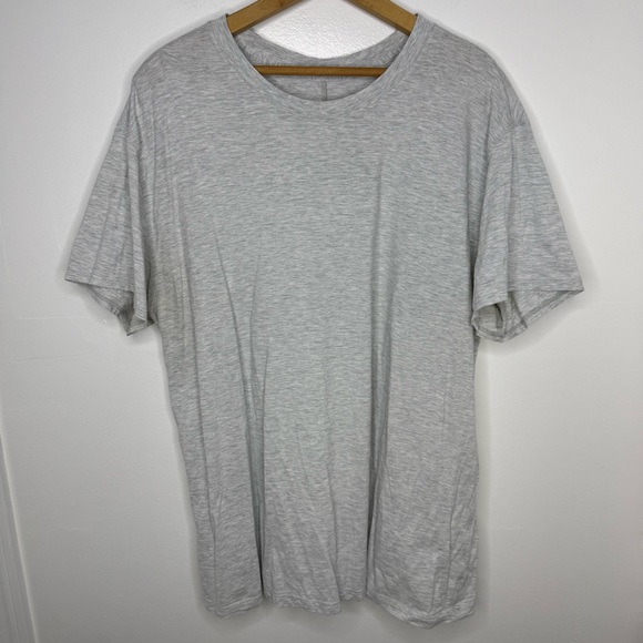 LULULEMON Heathered Core Ultra Light Grey All Yours Tee - Picture 2 of 5